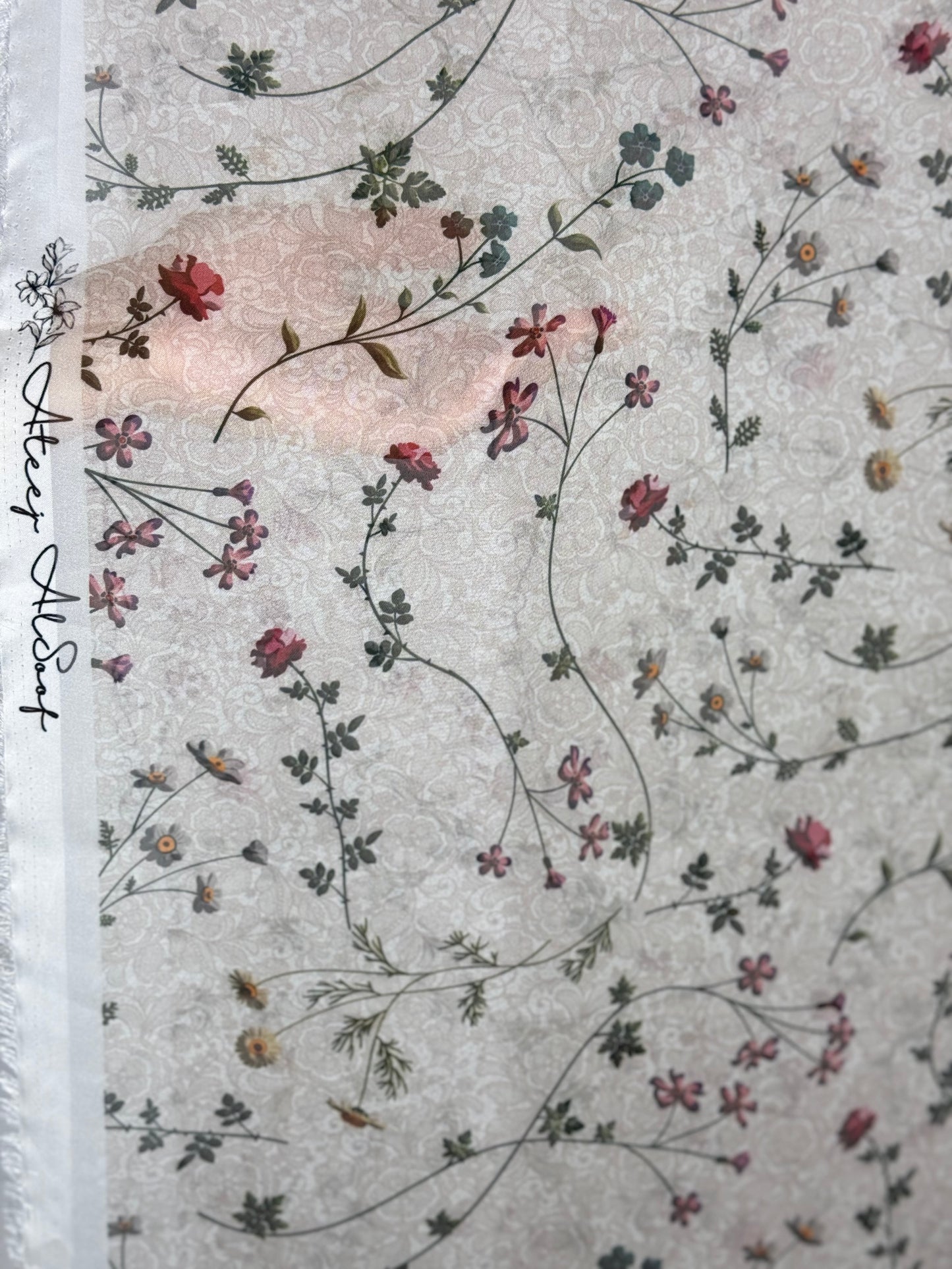 Little flowers - Chiffon Silk